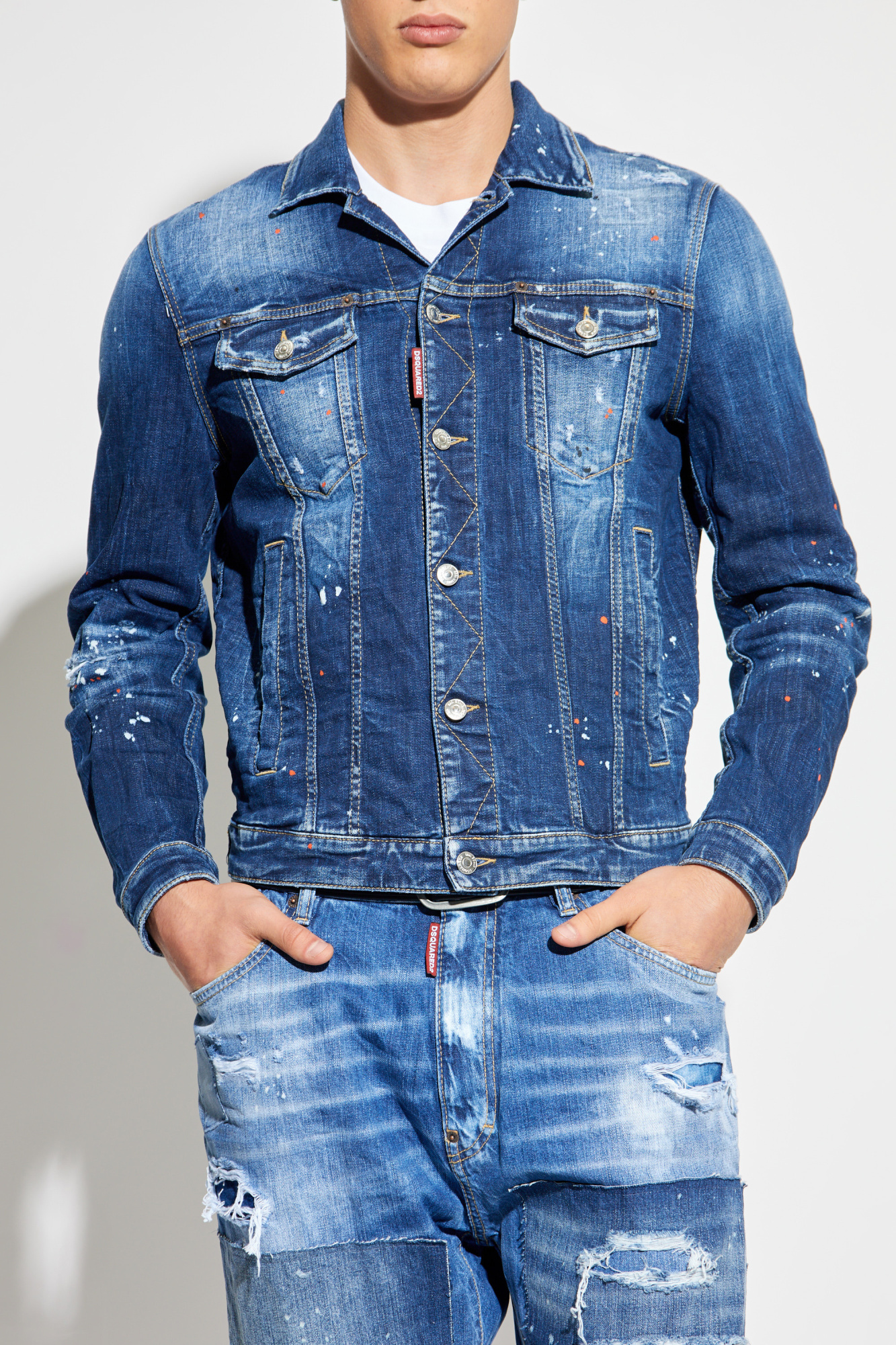Dsquared2 Dan Jean denim jacket | Men's Clothing | Vitkac